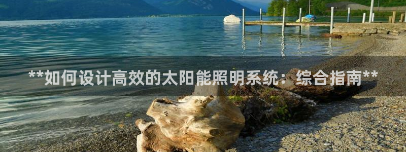 **如何设计高效的太阳能照明系统:综合指